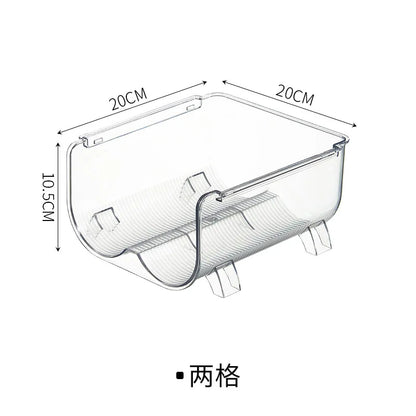 Stackable Cup Holder Suitable for Cabinets Kitchen Storage Organization and Storage Water Bottle Holder Plastic Refrigerator