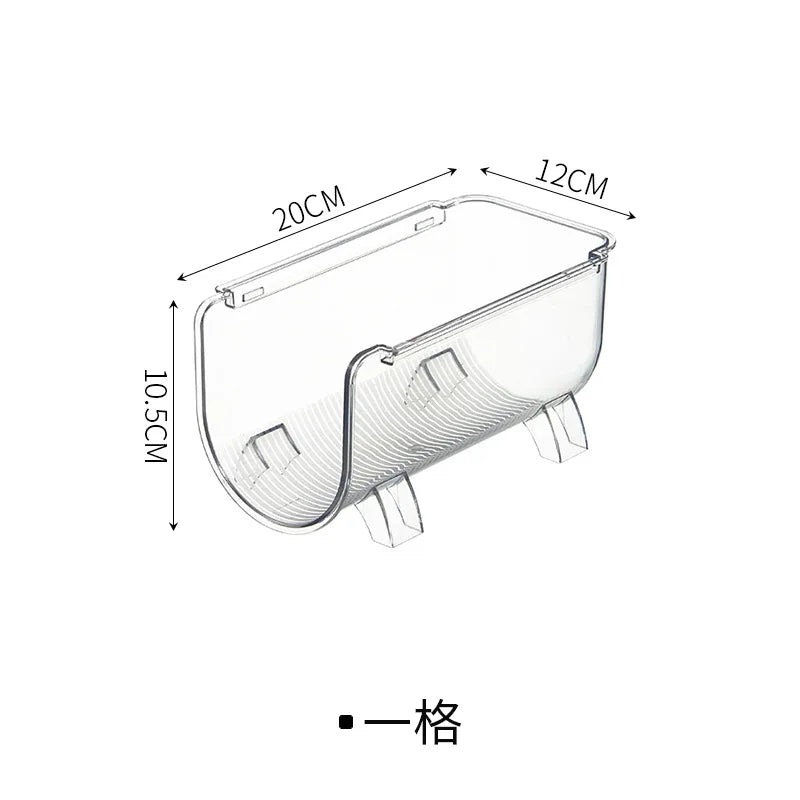 Stackable Cup Holder Suitable for Cabinets Kitchen Storage Organization and Storage Water Bottle Holder Plastic Refrigerator